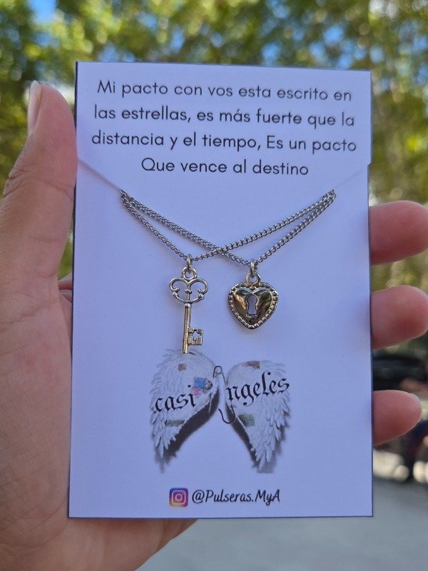 Producto - Collar llave Casi Angeles