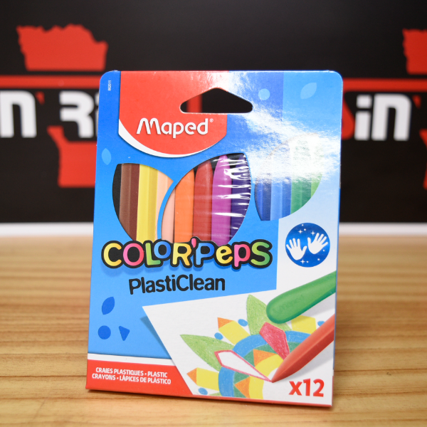 Producto - CRAYONES CERAS PLASTICAS X12 862011