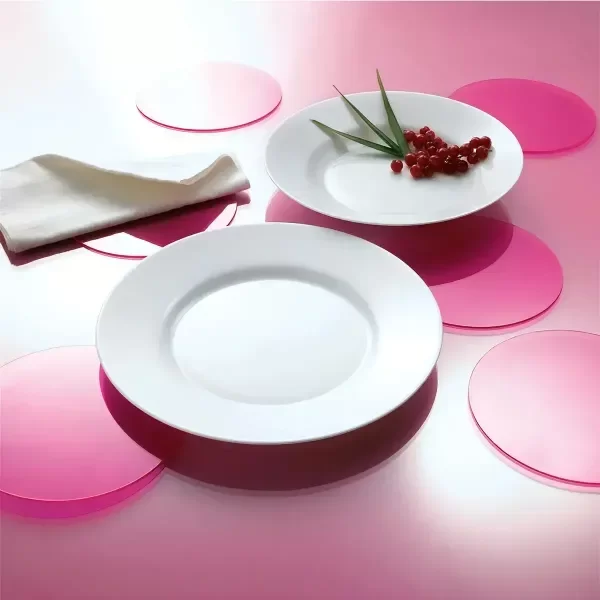 Producto - SET X 6 PLATOS PLAYOS VIDRIO TEMPLADO EVERYDAY LUMINARC 24CM - 1