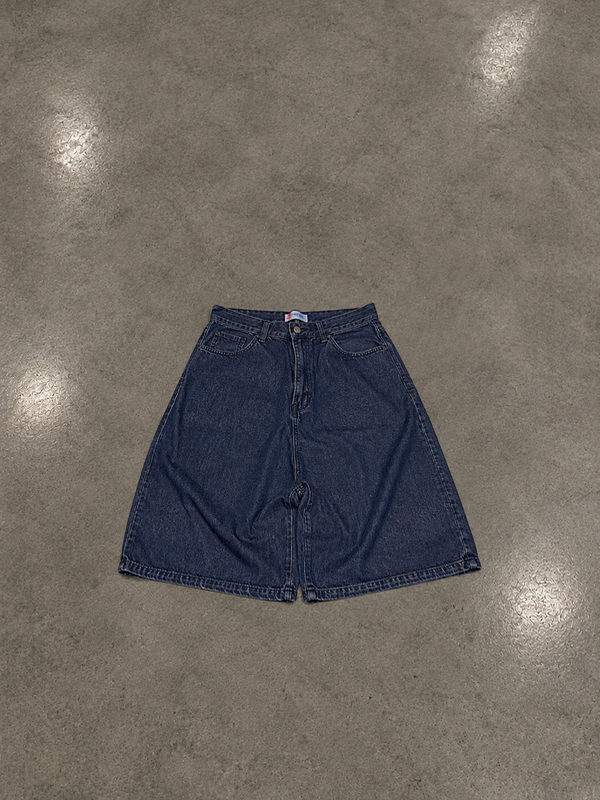 Producto - Bermuda Baggy Raw Denim azul - 0