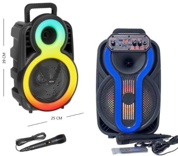 Producto - PL412 PARLANTE PORTATIL BLUETOOTH 8 PULGADAS STAR VISION