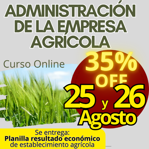 Producto - Curso Online Administración de la empresa agrícola