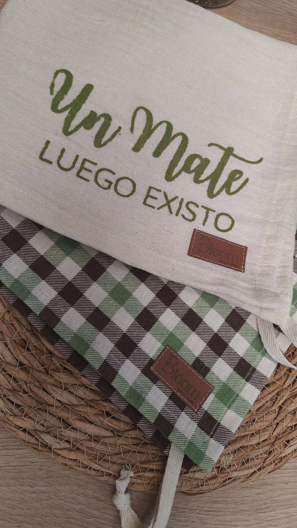 Producto - Individuales/Paño de Cocina x 2 "Un Mate... - 2