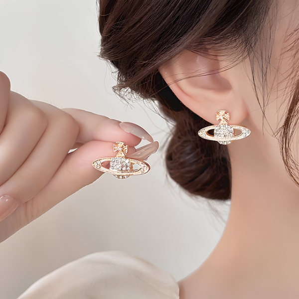 Producto - Aros Vivianne Spark Dorado - 0