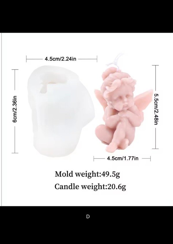 Producto - Molde angel 026B8