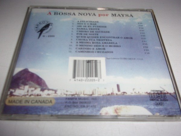 Producto - CD MAYSA A BOSSA NOVA POR 38C CANADA - 1