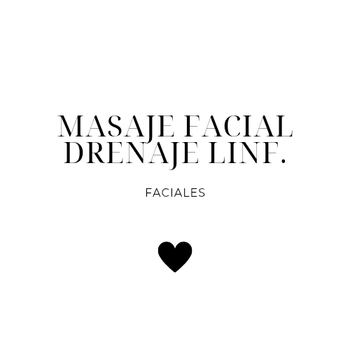Producto - Masaje Facial - Drenaje Linfático