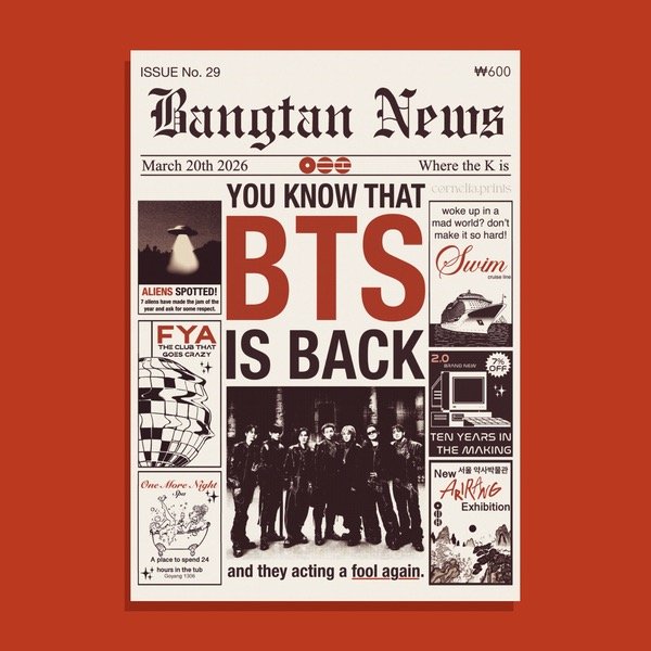 Producto - Print Diario BTS Arirang