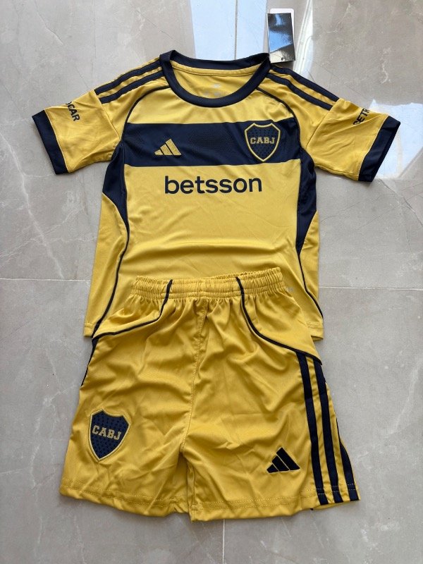 Producto - Kit de niño Boca Jrs visitante 25/26