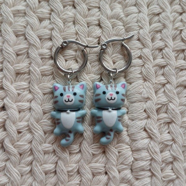 Producto - Aro gatito celeste