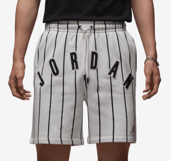 Producto - Jordan Brooklyn Diamond 45 Fleece Blanco con Rayas Negras