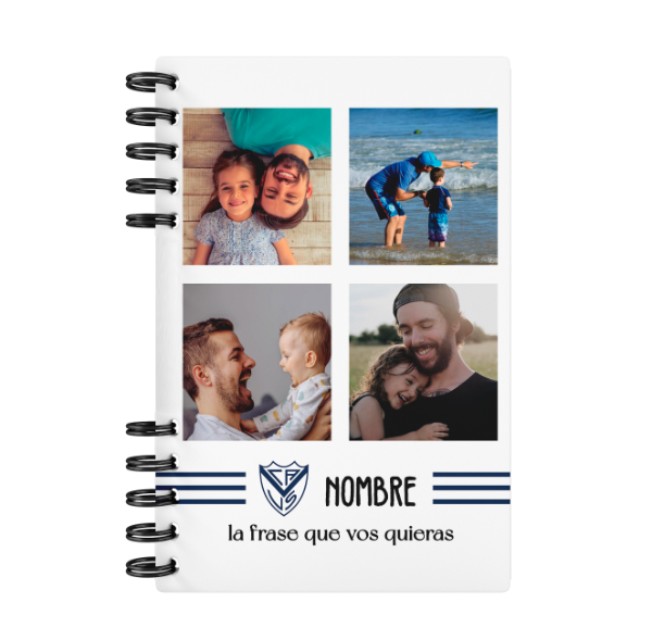 Producto - Cuaderno Vélez Futbol A4 Personalizado