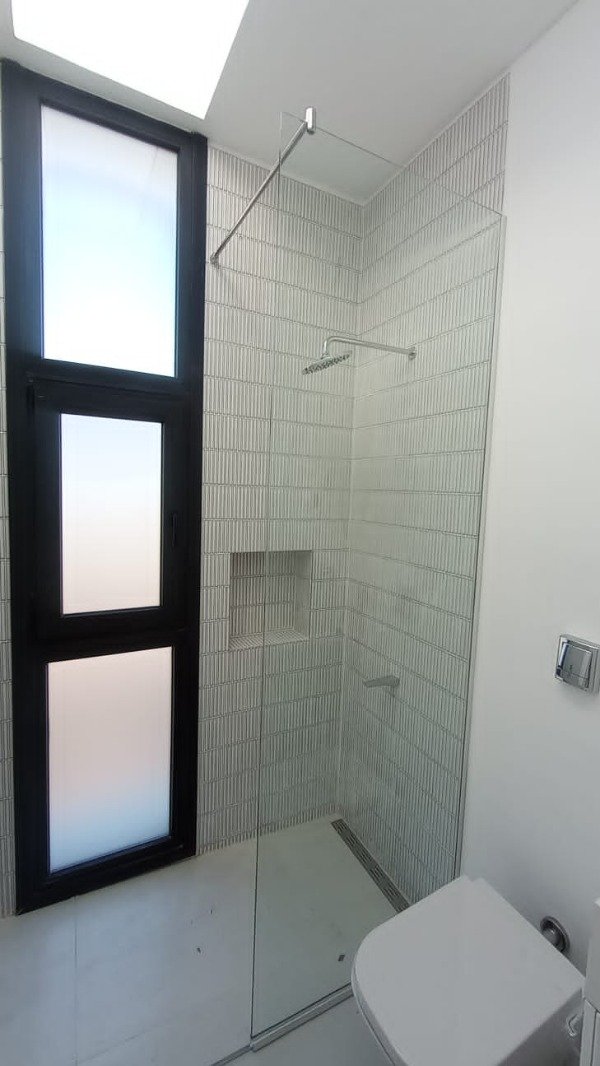 Producto - Media Mampara Fija 700x 1900cm Vidrio templado de 8mm - 1