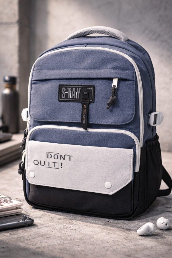 Producto - MOCHILA ESCOLAR - AZUL
