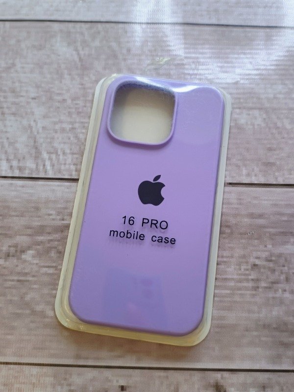 Producto - SILICONE IPHONE 16 PRO LILA