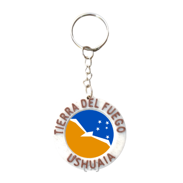 Producto - Llavero Imagen Bandera Marmol