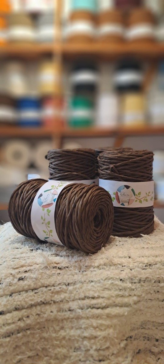 Producto - HILO DE PAPEL 4MM COLOR CHOCOLATE