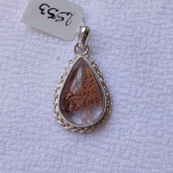 Producto - Dije Plata 925 con lodolita gota