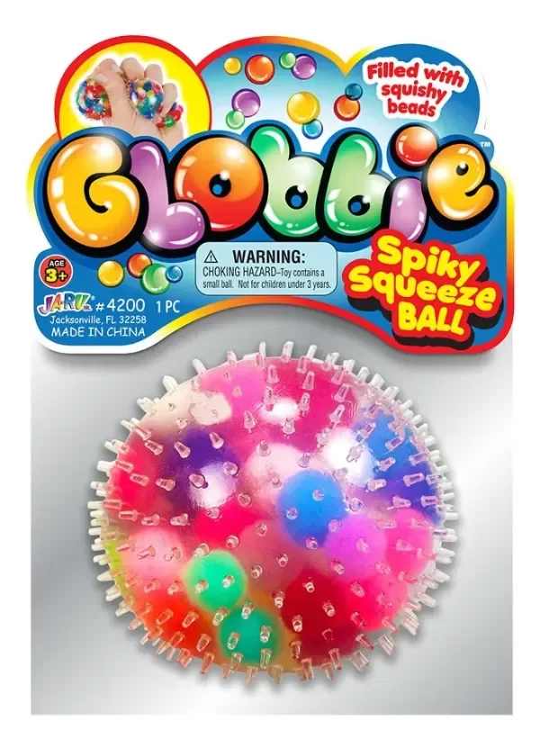 Producto - PELOTA SQUISHY SQUEEZ / JUEGO SENSORIAL / GLOBBIE