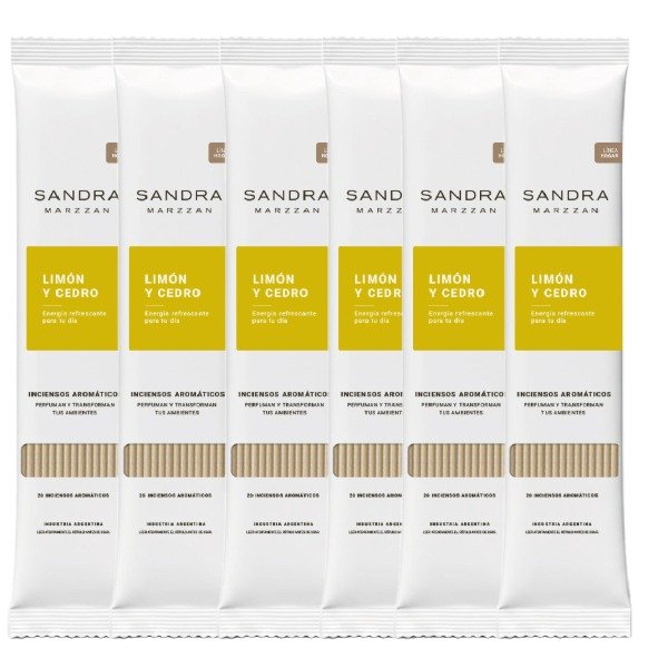 Producto - Inciensos Limon y Cedro X 20