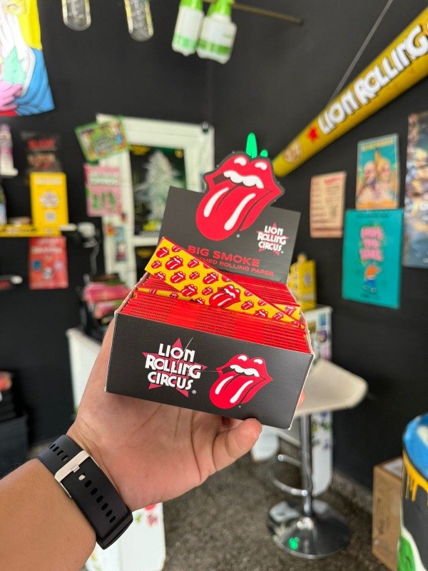 Producto - SEDAS PAPEL LRC KING SIZE ROLLING STONS - EDICIÓN ESPECIAL PARA FANS DEL ROCK