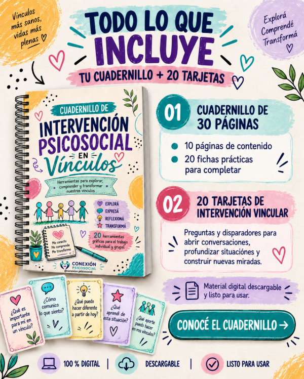 Producto - Cuadernillo de Intervención en Vínculos - 2