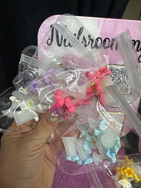 Producto - Separadores de dedos flor colores surtidos sin eleccion