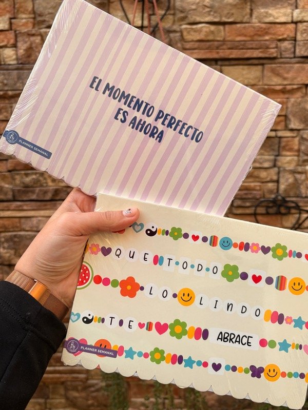 Producto - Planificadores semanales en block RY A5