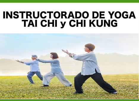 Producto - INSTRUCTORADO DE YOGA , TAI CHI y CHI KUNG