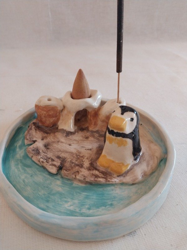 Producto - Sahumador Pingüino