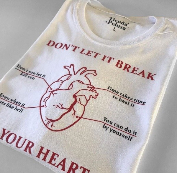 Remera Don't let it break your heart — imagen 5
