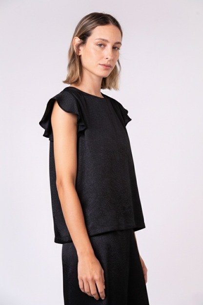 Producto - Blusa June Negro (Melocoton)