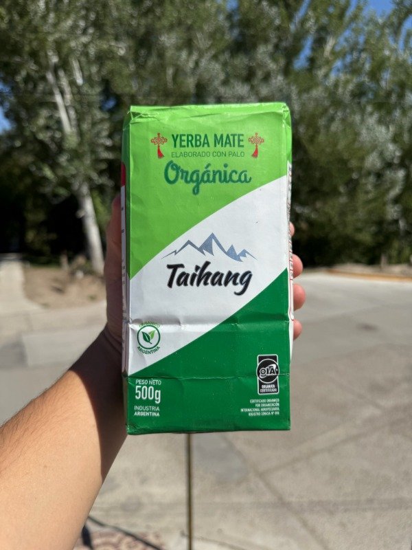 Producto - Yerba Mate Taihang Orgánica 500gr