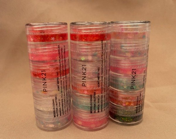 Producto - GLITTER GEL X 6 UNIDADES - PINK 21