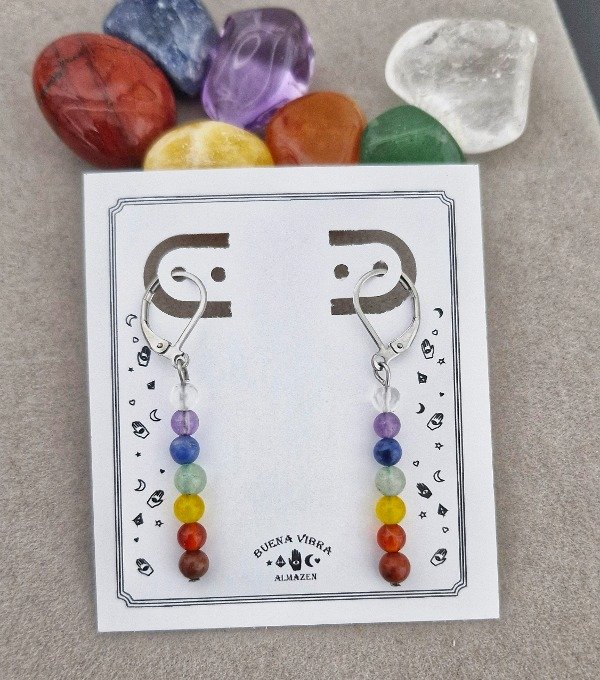 Producto - AROS  7 CHAKRAS EN ACERO 316L