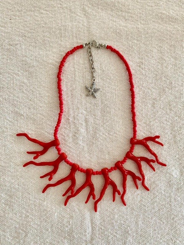 Producto - Collar Coral rojo