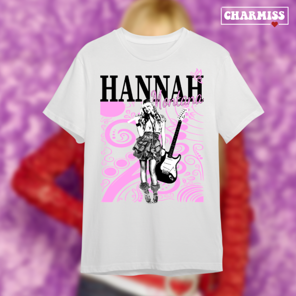 Remera oversize Hanna Montana