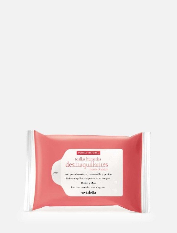 Producto - Toallas Húmedas Desmaquillantes Pomelo Natural x15 unidades