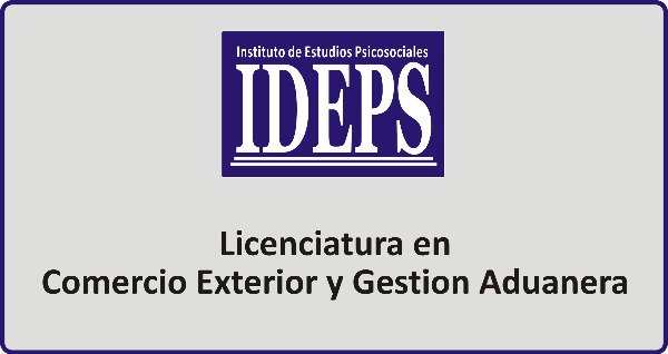 Producto - LICENCIATURA EN COMERCIO EXTERIOR Y GESTIÓN ADUANERA a distancia