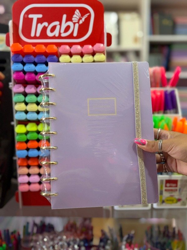 Producto - Cuaderno 25x18 inteligente - violeta pastel