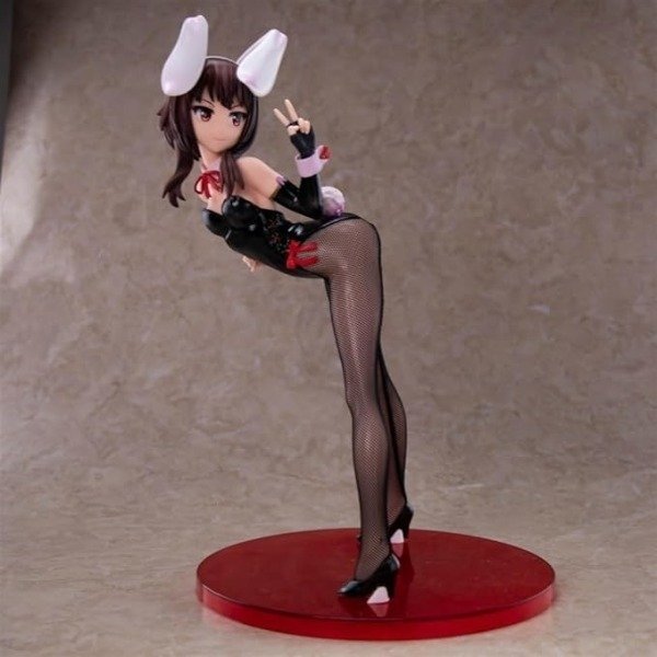Producto - Figura +18 Megumin Bunny Vers. - konosuba - 26cm - medias reales