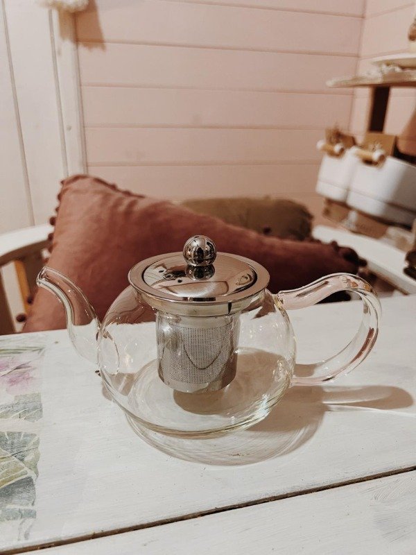 Producto - Tetera de vidrio con infusor metálico - 500ml