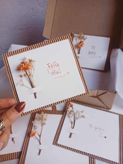 Producto - Box + tarjetita artesanal