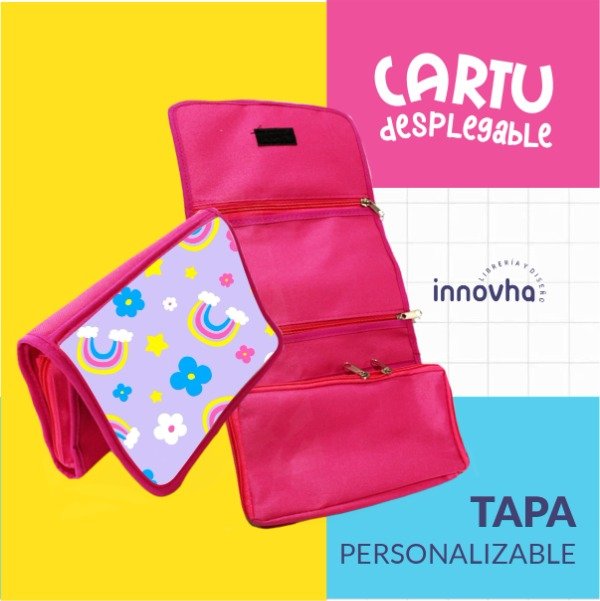 Producto - Cartuchera Personalizada - DESPLEGABLE