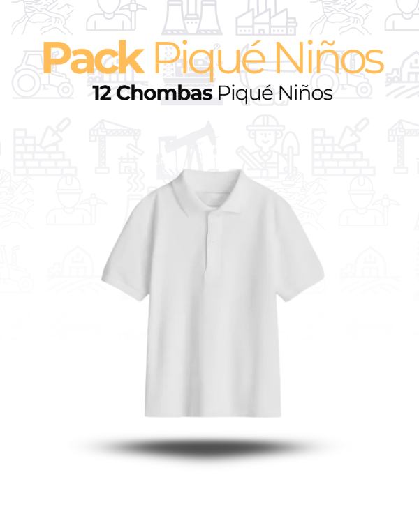 Producto - Pack Piqué Niños