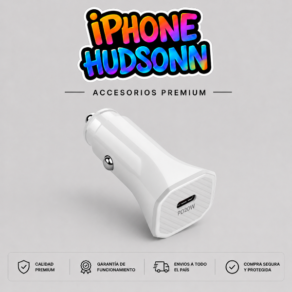 Producto - Cargador de auto Apple 20w - 1