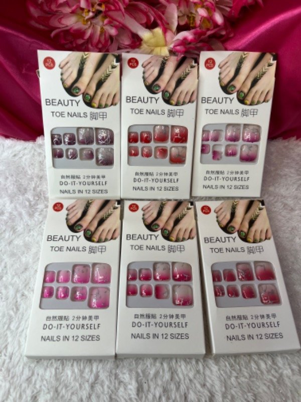 Producto - Uñas postizas para pies II - 0
