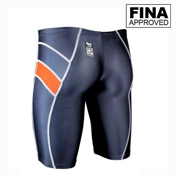 Producto - Jammer de Competición Combinado Negro/Naranja Niño/Hombre FINA - 4