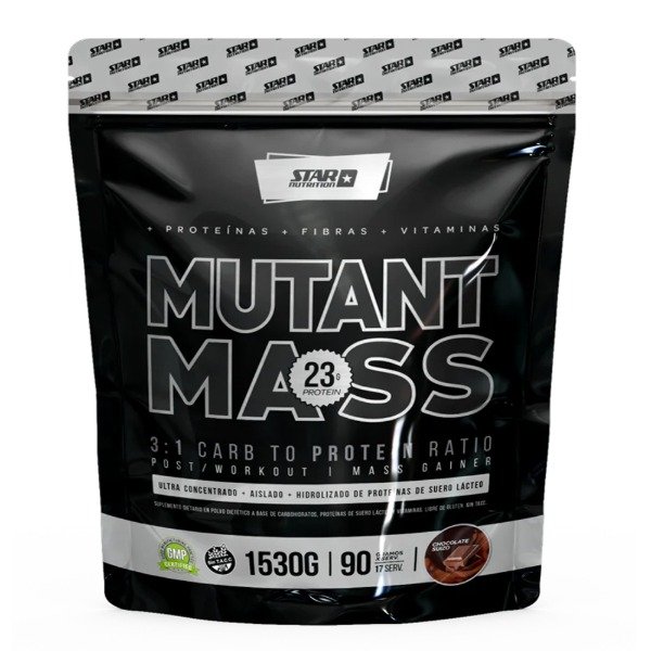 Producto - Mutant Mass Star Nutrition 1530 Gr - Doypack sabor Chocolate Suizo