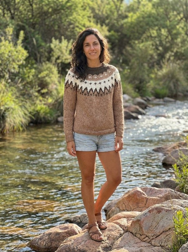 Producto - sweater base canela